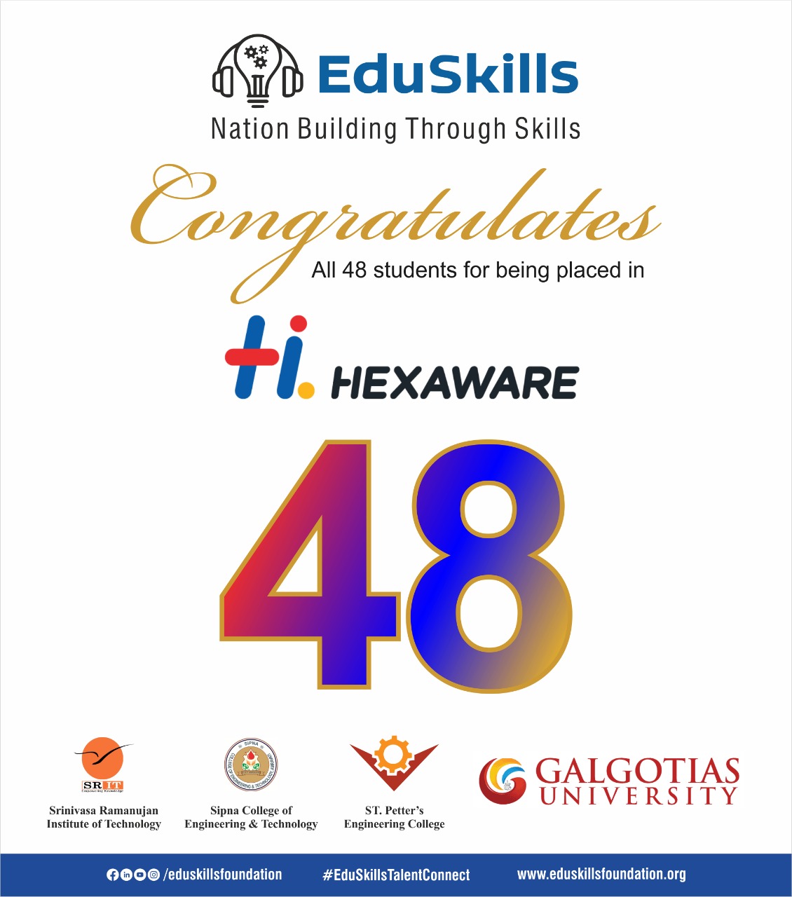 EduSkills program and partnership