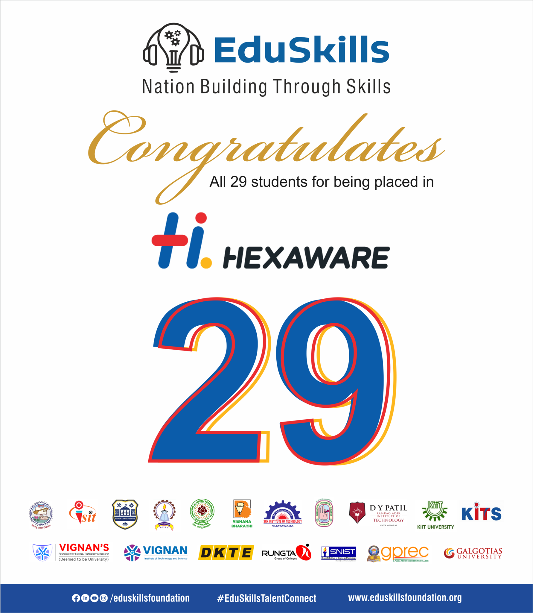 EduSkills program and partnership